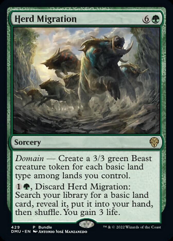 Herd Migration (Bundle) [Dominaria United] | Exor Games New Glasgow