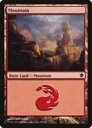 Mountain (349) [Commander 2013] | Exor Games New Glasgow