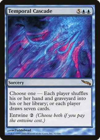 Temporal Cascade [Mirrodin] | Exor Games New Glasgow