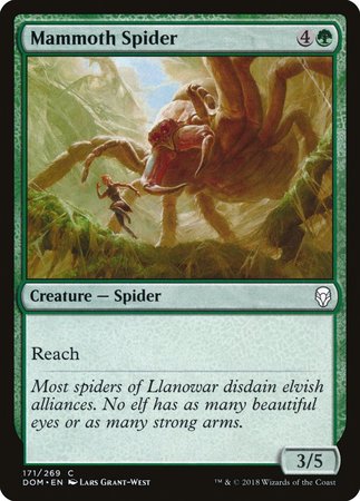 Mammoth Spider [Dominaria] | Exor Games New Glasgow