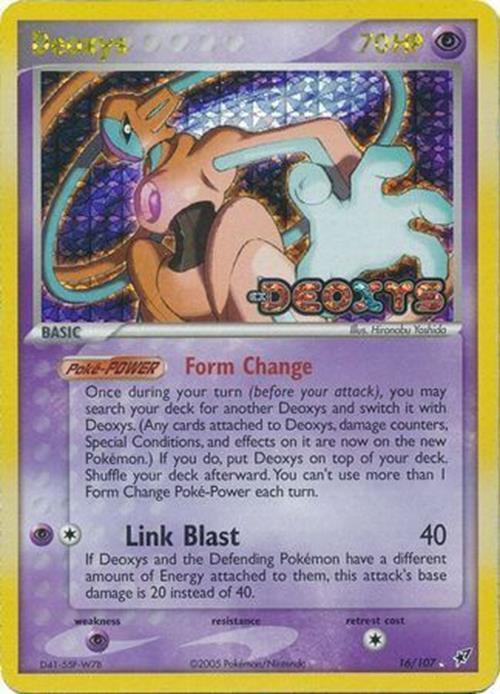 Deoxys (16/107) (Stamped) [EX: Deoxys] | Exor Games New Glasgow