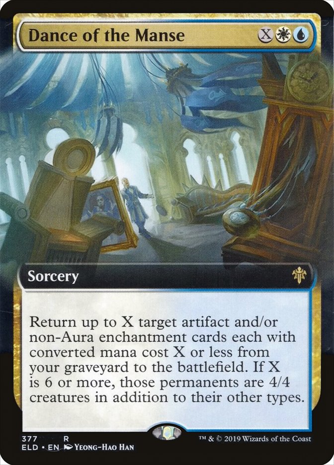 Dance of the Manse (Extended Art) [Throne of Eldraine] | Exor Games New Glasgow