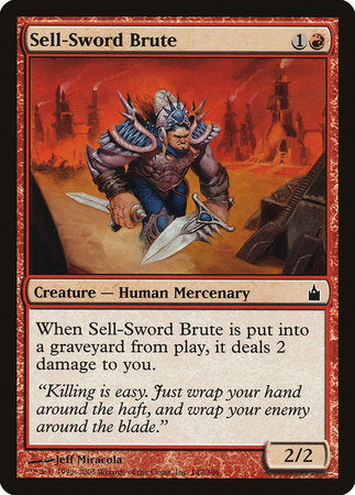 Sell-Sword Brute [Ravnica: City of Guilds] | Exor Games New Glasgow