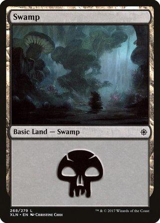 Swamp (268) [Ixalan] | Exor Games New Glasgow