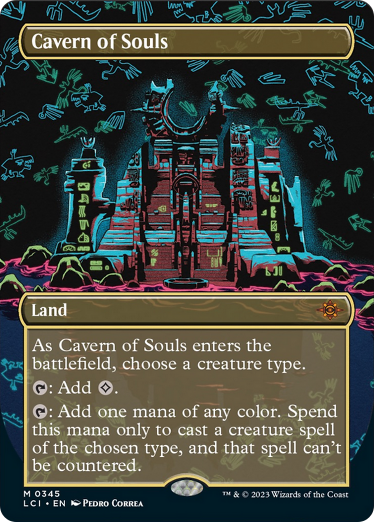 Cavern of Souls (0345) (Borderless) [The Lost Caverns of Ixalan] | Exor Games New Glasgow