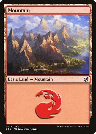 Mountain (297) [Commander 2019] | Exor Games New Glasgow