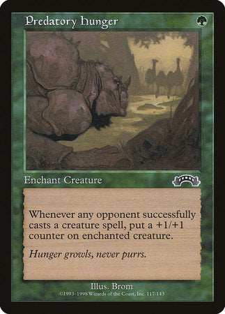 Predatory Hunger [Exodus] | Exor Games New Glasgow