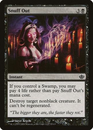 Snuff Out [Duel Decks: Garruk vs. Liliana] | Exor Games New Glasgow