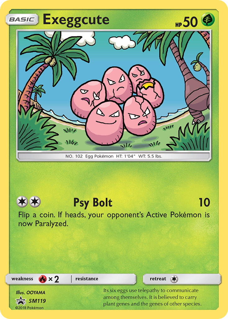 Exeggcute (SM119) [Sun & Moon: Black Star Promos] | Exor Games New Glasgow