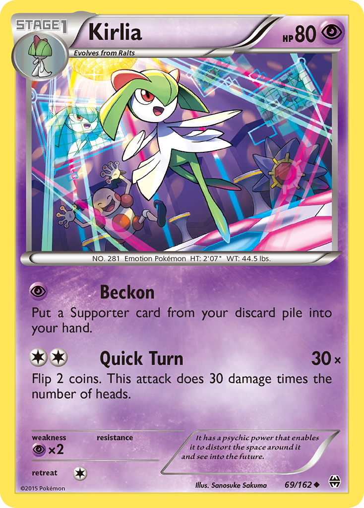 Kirlia (69/162) [XY: BREAKthrough] | Exor Games New Glasgow