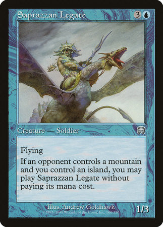 Saprazzan Legate [Mercadian Masques] | Exor Games New Glasgow