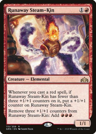 Runaway Steam-Kin [Guilds of Ravnica Promos] | Exor Games New Glasgow