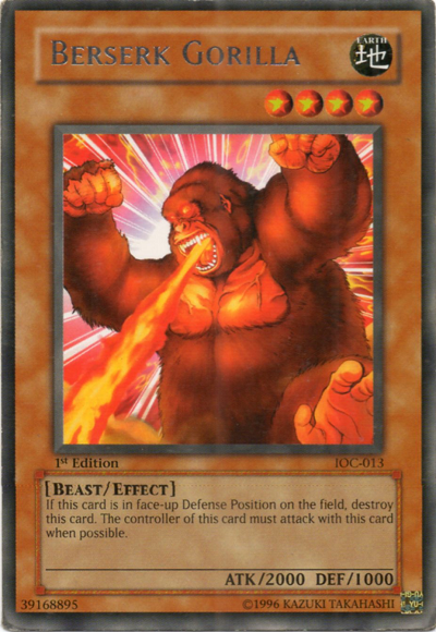 Berserk Gorilla [IOC-013] Rare | Exor Games New Glasgow