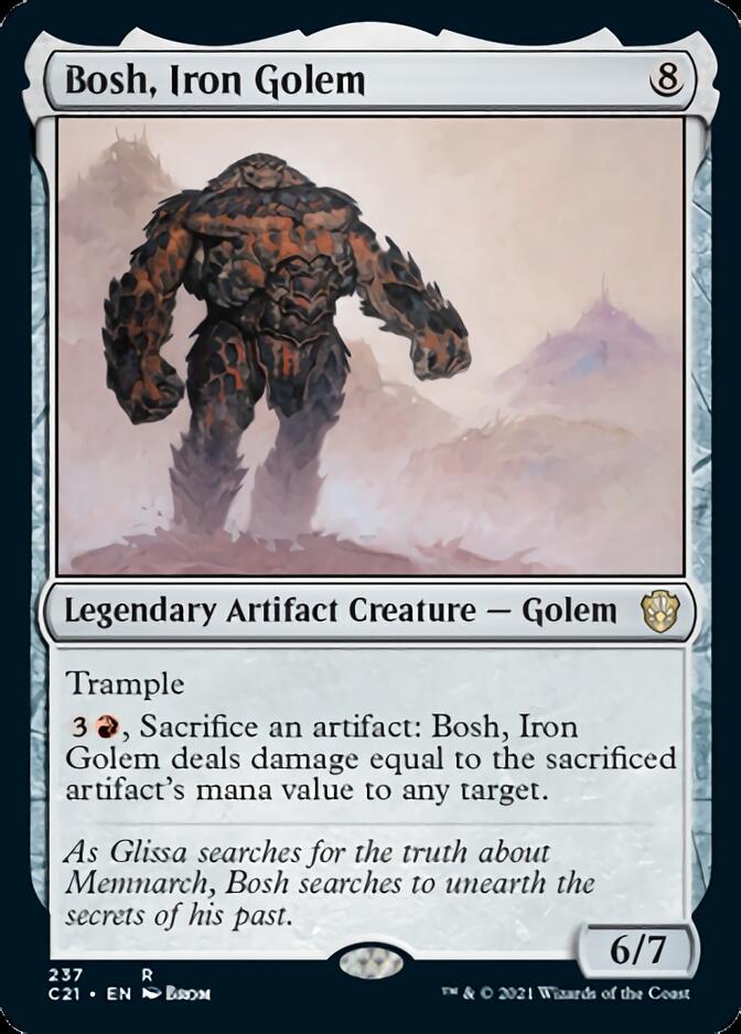 Bosh, Iron Golem [Commander 2021] | Exor Games New Glasgow