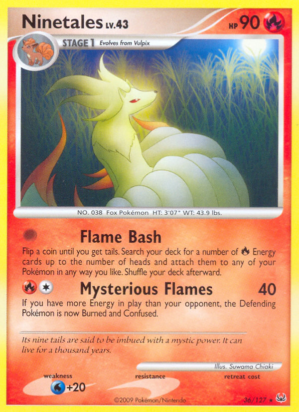 Ninetales (36/127) [Platinum: Base Set] | Exor Games New Glasgow