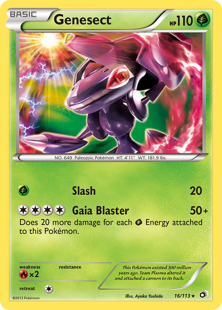 Genesect (16/113) [Black & White: Legendary Treasures] | Exor Games New Glasgow