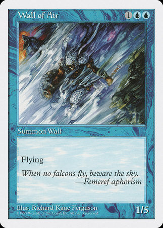 Wall of Air [Fifth Edition] | Exor Games New Glasgow