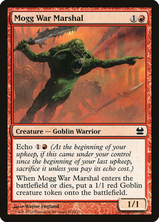 Mogg War Marshal [Modern Masters] | Exor Games New Glasgow