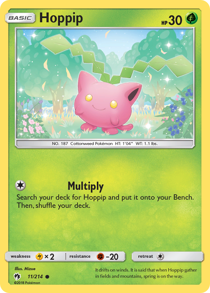 Hoppip (11/214) [Sun & Moon: Lost Thunder] | Exor Games New Glasgow