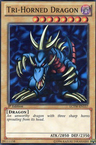 Tri-Horned Dragon [LCYW-EN157] Super Rare | Exor Games New Glasgow