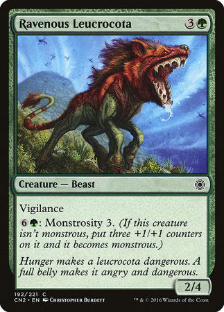 Ravenous Leucrocota [Conspiracy: Take the Crown] | Exor Games New Glasgow