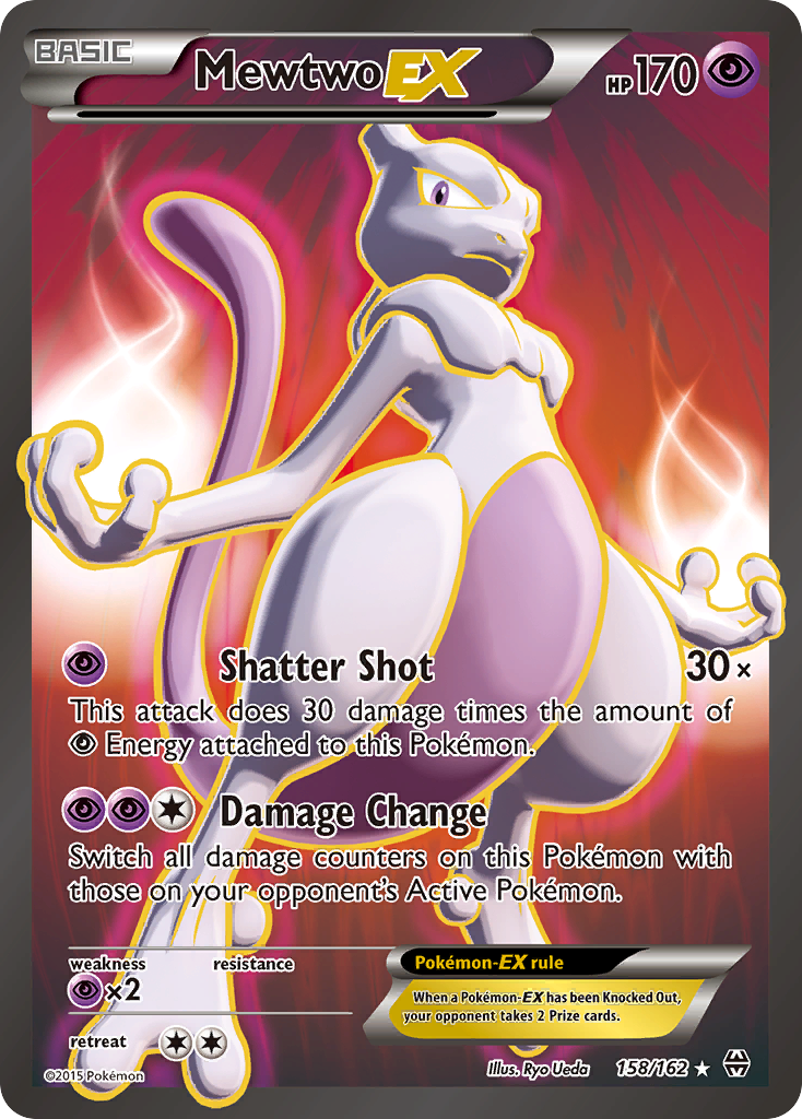 Mewtwo EX (158/162) [XY: BREAKthrough] | Exor Games New Glasgow