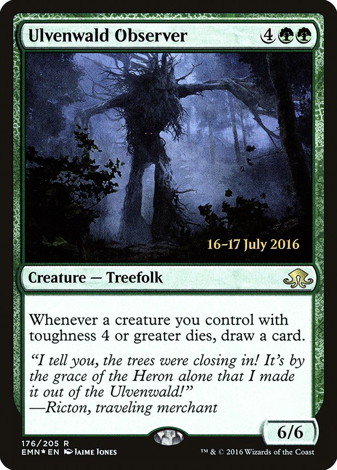 Ulvenwald Observer  [Eldritch Moon Prerelease Promos] | Exor Games New Glasgow