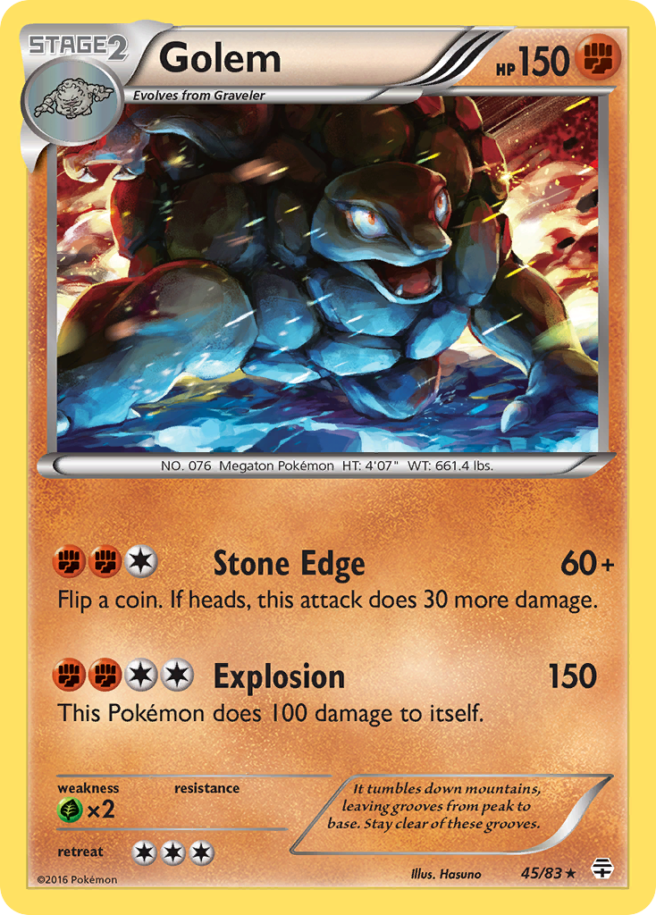 Golem (45/83) [XY: Generations] | Exor Games New Glasgow