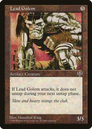 Lead Golem [Mirage] | Exor Games New Glasgow