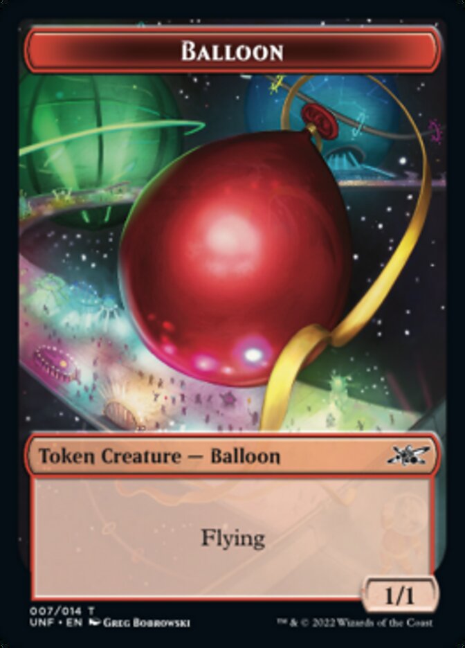 Balloon Token [Unfinity Tokens] | Exor Games New Glasgow