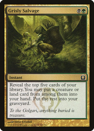 Grisly Salvage [Return to Ravnica] | Exor Games New Glasgow
