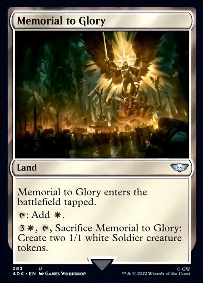 Memorial to Glory [Universes Beyond: Warhammer 40,000] | Exor Games New Glasgow