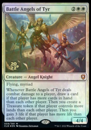 Battle Angels of Tyr [Commander Legends: Battle for Baldur's Gate Prerelease Promos] | Exor Games New Glasgow