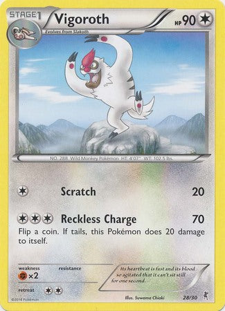 Vigoroth (28/30) [XY: Trainer Kit 1 - Bisharp] | Exor Games New Glasgow