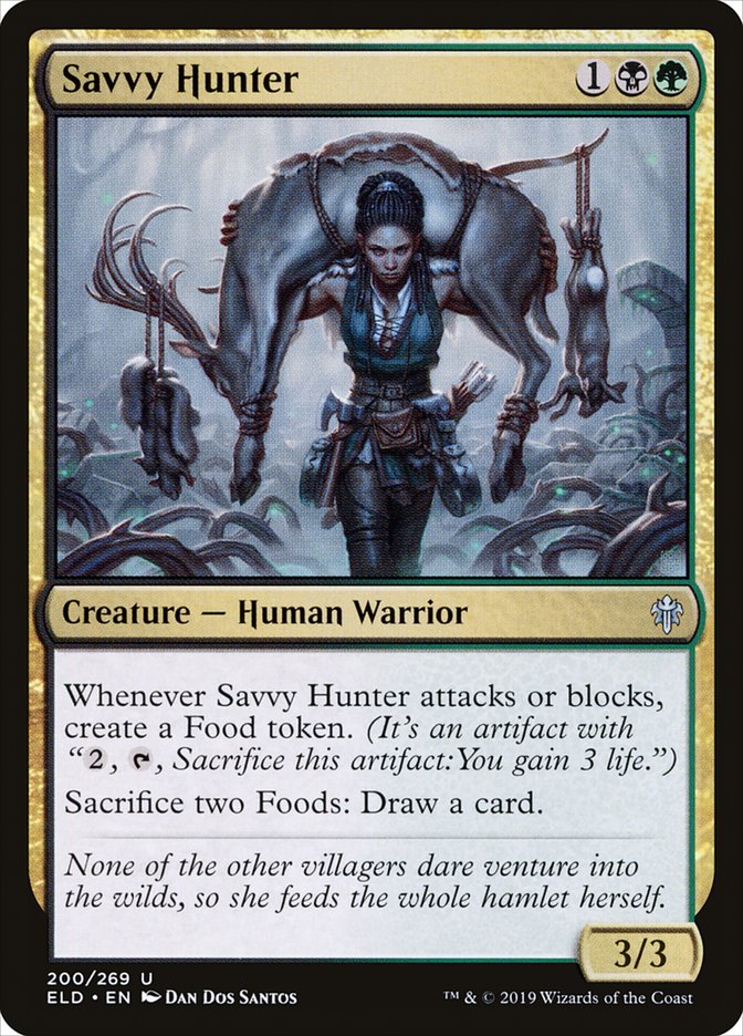 Savvy Hunter [Throne of Eldraine] | Exor Games New Glasgow