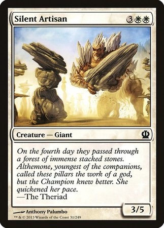 Silent Artisan [Theros] | Exor Games New Glasgow