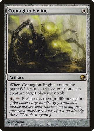 Contagion Engine [Scars of Mirrodin] | Exor Games New Glasgow