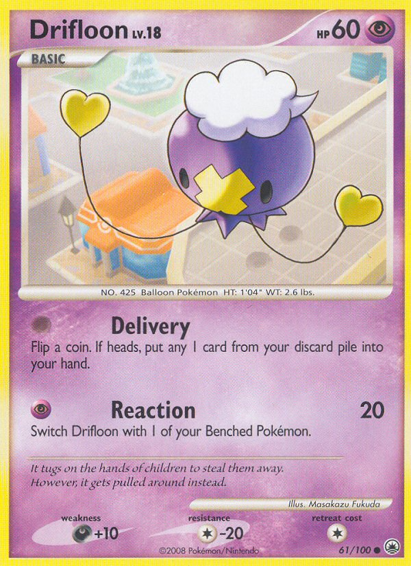 Drifloon (61/100) [Diamond & Pearl: Majestic Dawn] | Exor Games New Glasgow