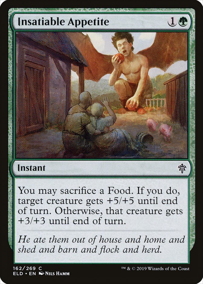 Insatiable Appetite [Throne of Eldraine] | Exor Games New Glasgow