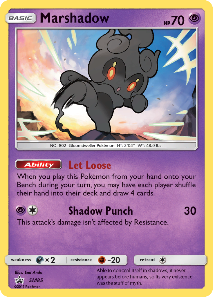 Marshadow (SM85) [Sun & Moon: Black Star Promos] | Exor Games New Glasgow