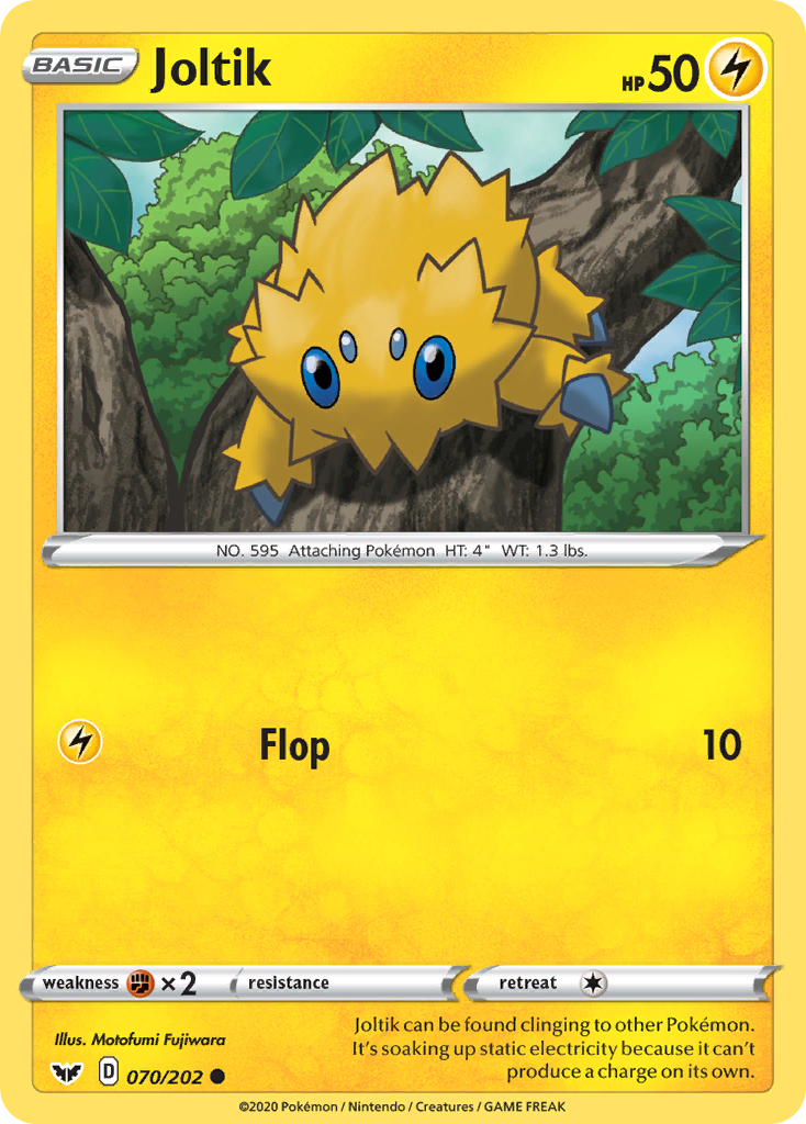 Joltik (070/202) [Sword & Shield: Base Set] | Exor Games New Glasgow