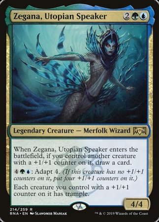 Zegana, Utopian Speaker [Ravnica Allegiance] | Exor Games New Glasgow