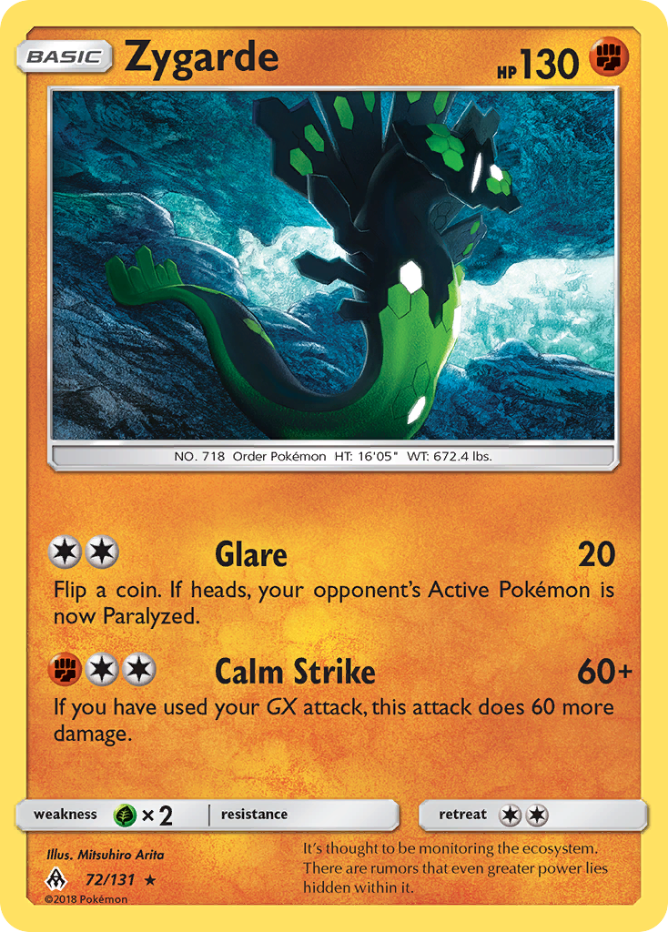 Zygarde (72/131) [Sun & Moon: Forbidden Light] | Exor Games New Glasgow