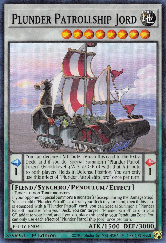 Plunder Patrollship Jord [PHHY-EN041] Super Rare | Exor Games New Glasgow