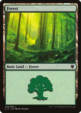 Forest (309) [Commander 2017] | Exor Games New Glasgow