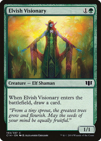 Elvish Visionary [Commander 2014] | Exor Games New Glasgow