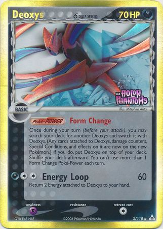 Deoxys (3/110) (Delta Species) (Stamped) [EX: Holon Phantoms] | Exor Games New Glasgow