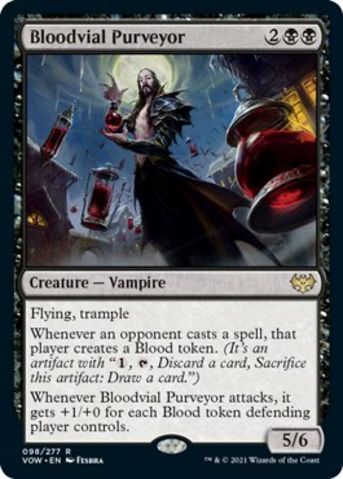 Bloodvial Purveyor [Innistrad: Crimson Vow] | Exor Games New Glasgow