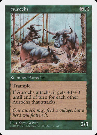 Aurochs [Fifth Edition] | Exor Games New Glasgow