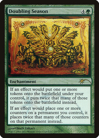 Doubling Season [Judge Gift Cards 2011] | Exor Games New Glasgow
